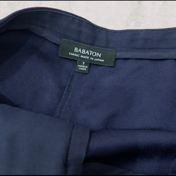 Aritzia Babaton Lazarus Culottes Navy size 2 - Picture 4 of 7